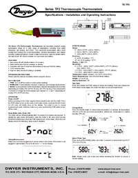 Thumbnail of document Manual - TP2 Thermocouple Thermometer